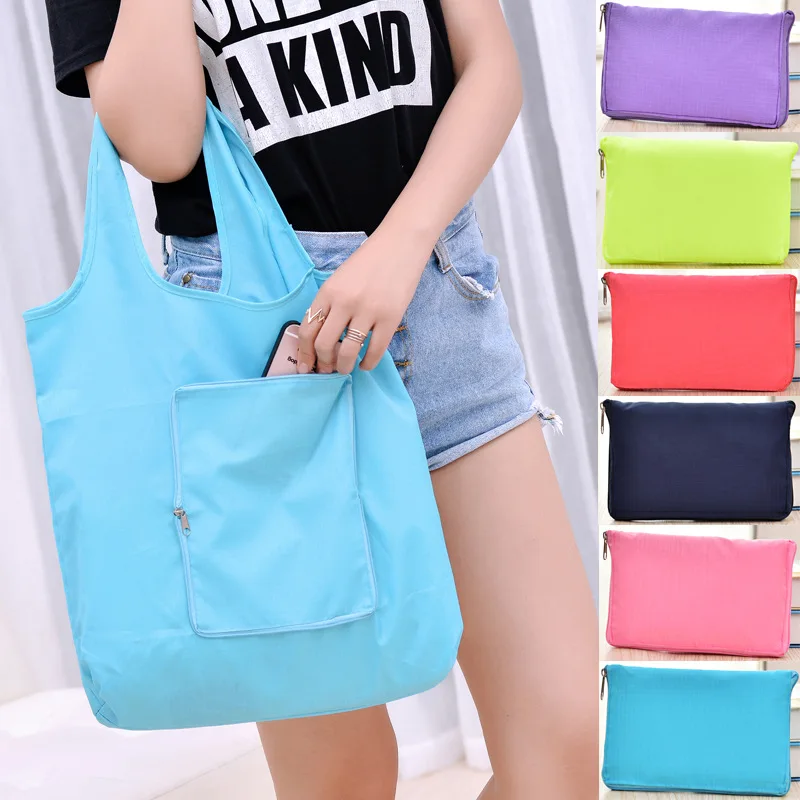 Fashion Foldable Portabel Eco-friendly Shopping Bag With Zipper Waterproof Oxford Cloth Tote Supermarket Handbags, 1color
Fashion Foldable Portabel Eco-friendly Shopping Bag With Zipper Waterproof Oxford Cloth Tote Supermarket Handbags, 1color