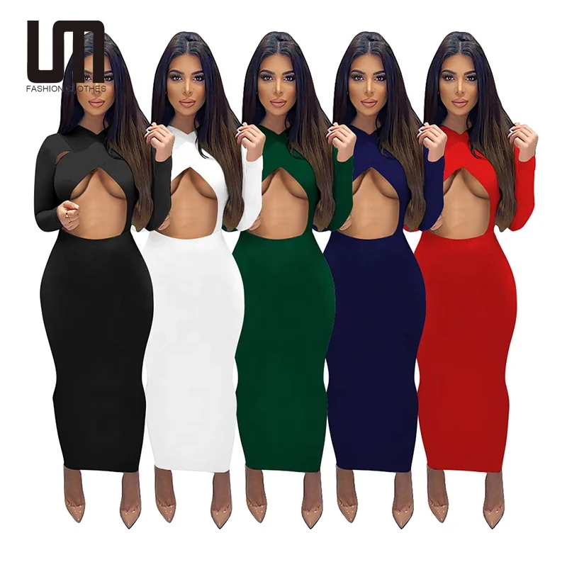 Fall 2022 Women Clothes Sexy Cross Neck Long Sleeve Party Club Evening Maxi Dress, Customized color
Fall 2022 Women Clothes Sexy Cross Neck Long Sleeve Party Club Evening Maxi Dress, Customized color