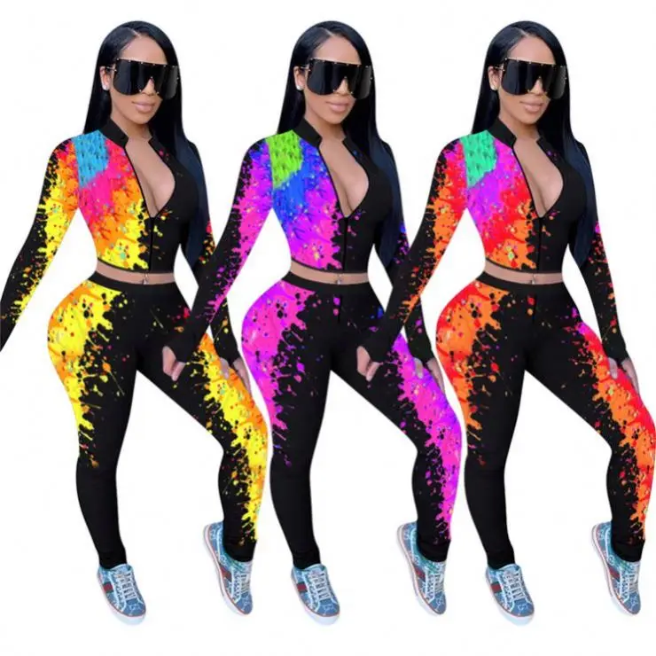 2021 New Arrivals Positioning Print Sexy 2 Piece Set Outfits Two Piece Tracksuits for Women
2021 New Arrivals Positioning Print Sexy 2 Piece Set Outfits Two Piece Tracksuits for Women