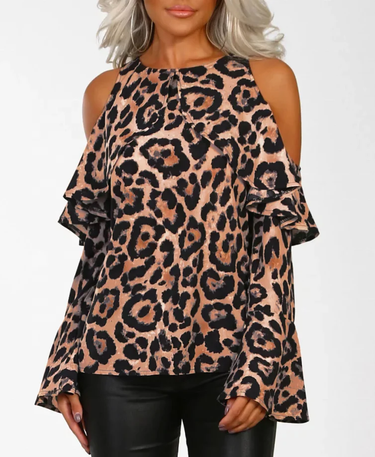 Autumn Blouses Top Long Sleeve Leopard Print ladies Fashion blouse Shirt Clothing Casual Styles plus size clothing for women
Autumn Blouses Top Long Sleeve Leopard Print ladies Fashion blouse Shirt Clothing Casual Styles plus size clothing for women