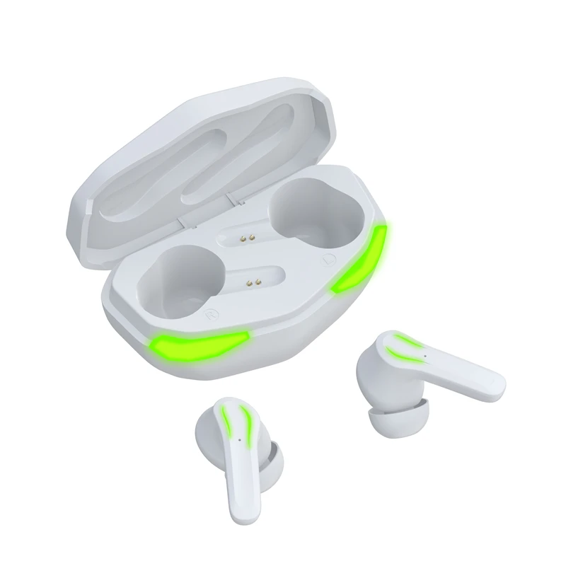 Wireless Earphone Headphones Sport Handfree Mobile Earbuds Gamer TWS Low Latency Cool Multicolor LED Lights Gaming Headset D17, White/black
Wireless Earphone Headphones Sport Handfree Mobile Earbuds Gamer TWS Low Latency Cool Multicolor LED Lights Gaming Headset D17, White/black