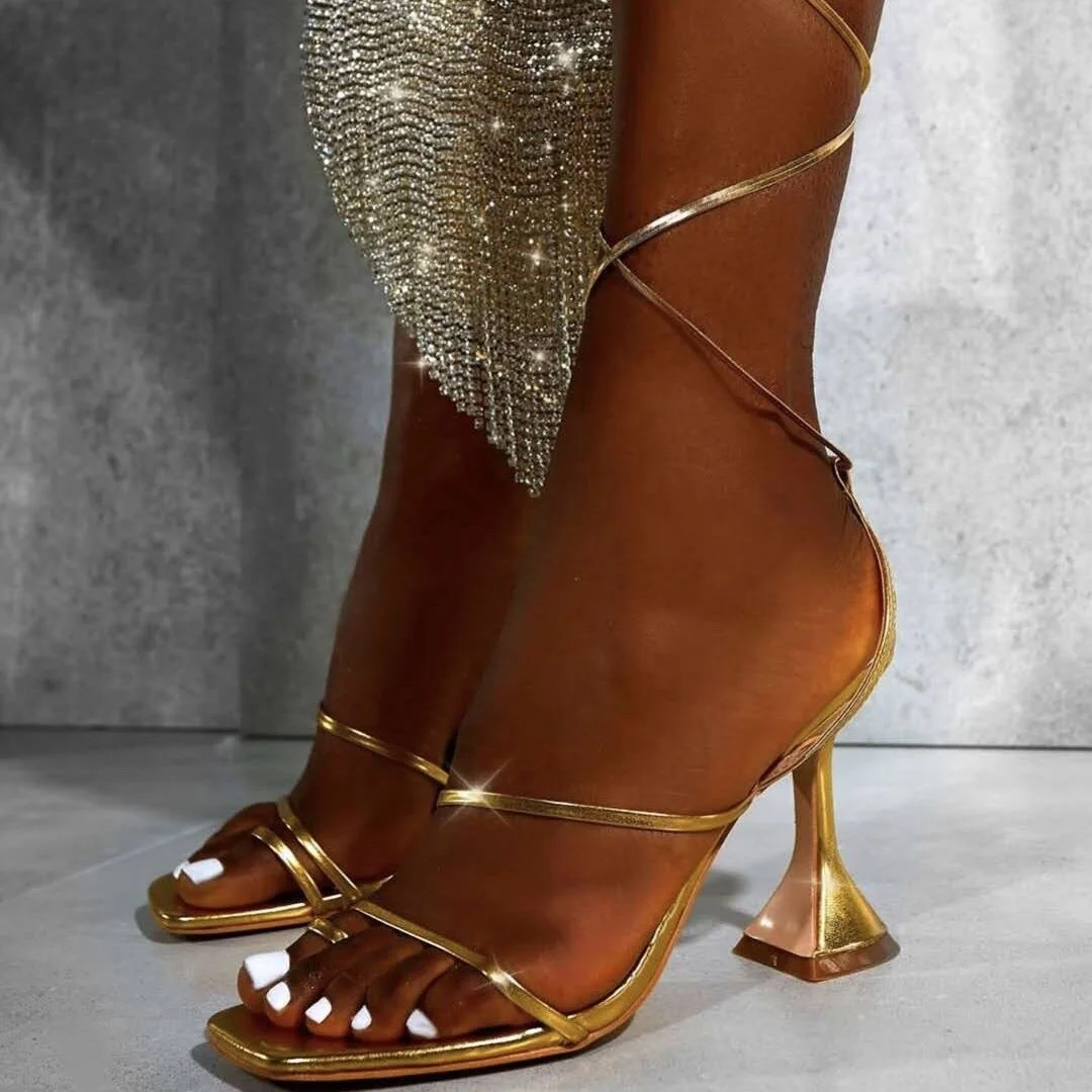 Gold Cross Strap Kitten Heel Women Sandals Square Clip Toe Lace Up Ladies Dress Shoes Summer Slingback Casual Slides Shoes, Gold,red
Gold Cross Strap Kitten Heel Women Sandals Square Clip Toe Lace Up Ladies Dress Shoes Summer Slingback Casual Slides Shoes, Gold,red