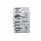 4"*4"Custom Zebra Barcode Paper Self-adhesive Label Sticker Roll For Label Printer Machine