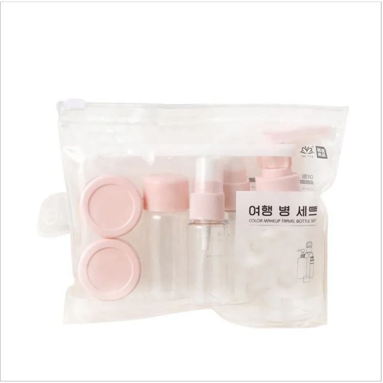 Custom Logo Travel Lotion Bottle Set 9pcs Leak Proof Travel Kit Travel Cosmetic Bottle Set, Pink, blue
Custom Logo Travel Lotion Bottle Set 9pcs Leak Proof Travel Kit Travel Cosmetic Bottle Set, Pink, blue