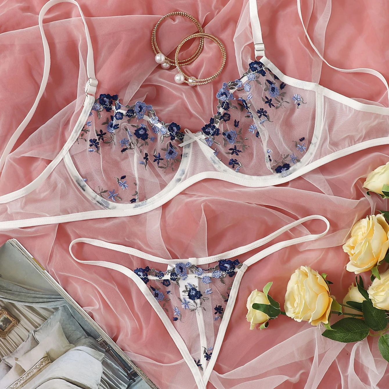 Women Sexy Embroidery Bra and Brief Set Sexy Bra Underwear Sexy Bra Set Girl Lingerie Thong Bikini Sexy Lingerie
Women Sexy Embroidery Bra and Brief Set Sexy Bra Underwear Sexy Bra Set Girl Lingerie Thong Bikini Sexy Lingerie