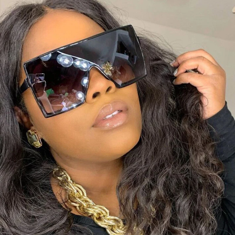 Square Oversized Sunglassesflatop Shades One Piece Oversizedtrending Sunglasses Black DL17059 2020 Fashionable Flat Top Women PC
Square Oversized Sunglassesflatop Shades One Piece Oversizedtrending Sunglasses Black DL17059 2020 Fashionable Flat Top Women PC