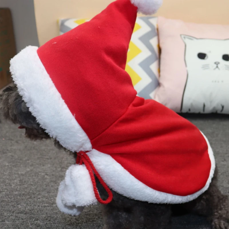 Pet Christmas Santa Claus Suit Costume Winter Coat Warm Clothe For Small Dogs & Cats, Customized color
Pet Christmas Santa Claus Suit Costume Winter Coat Warm Clothe For Small Dogs & Cats, Customized color