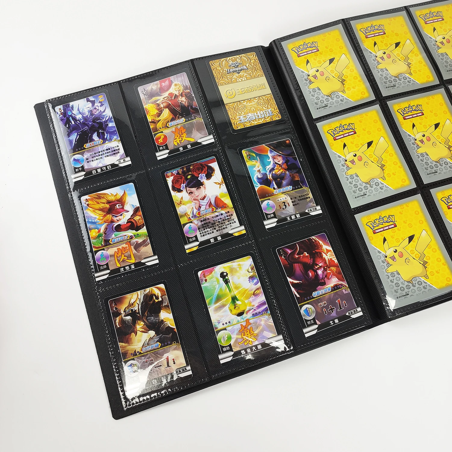Pikachu Game Cards 360 Capacity Holder Album Hard Case Card Holder Book Holder Playing Cards Storage Box Gifts, Red/black
Pikachu Game Cards 360 Capacity Holder Album Hard Case Card Holder Book Holder Playing Cards Storage Box Gifts, Red/black