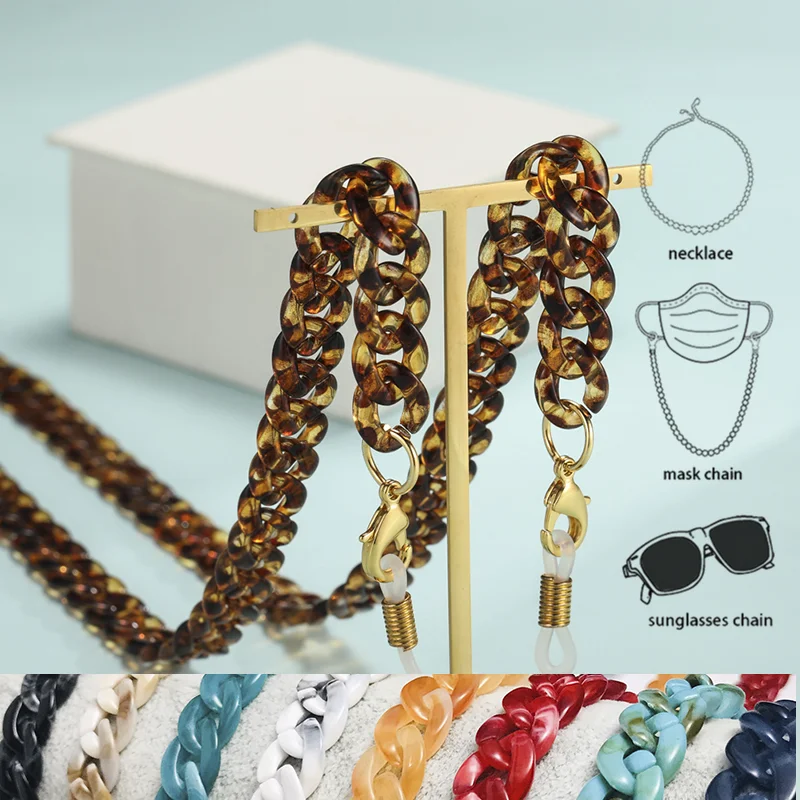 Acrylic Sunglasses Chain Women Fashion Eyeglass Reading Glasses Resin Eyewear Cord Holder MaskStrap Lanyard Holder Clip Custom, As shown
Acrylic Sunglasses Chain Women Fashion Eyeglass Reading Glasses Resin Eyewear Cord Holder MaskStrap Lanyard Holder Clip Custom, As shown