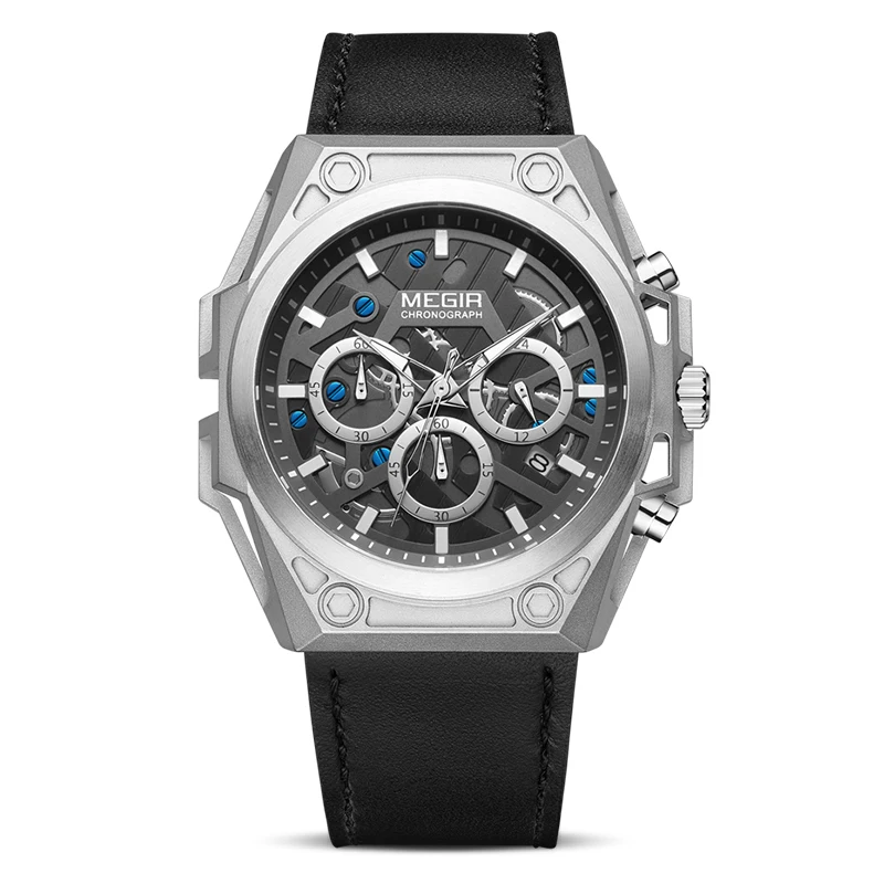 Relogio Masculino Megir 4220 Top Brand Luxury Military Leather Quartz Watch Men Wrist Stainless Steel Chronograph Watches, Rose gold, black, silver
Relogio Masculino Megir 4220 Top Brand Luxury Military Leather Quartz Watch Men Wrist Stainless Steel Chronograph Watches, Rose gold, black, silver