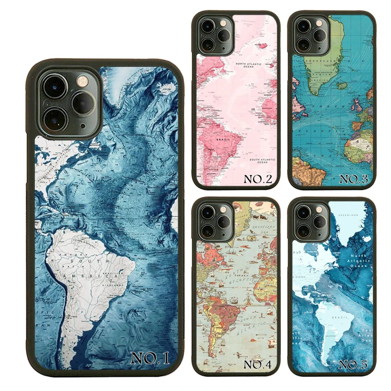 INS Style World Map TPU+PC Rubber Mobile Phone Case For iPhone 13 11Pro 12 Mini 11Pro Max Accessories, Black
INS Style World Map TPU+PC Rubber Mobile Phone Case For iPhone 13 11Pro 12 Mini 11Pro Max Accessories, Black