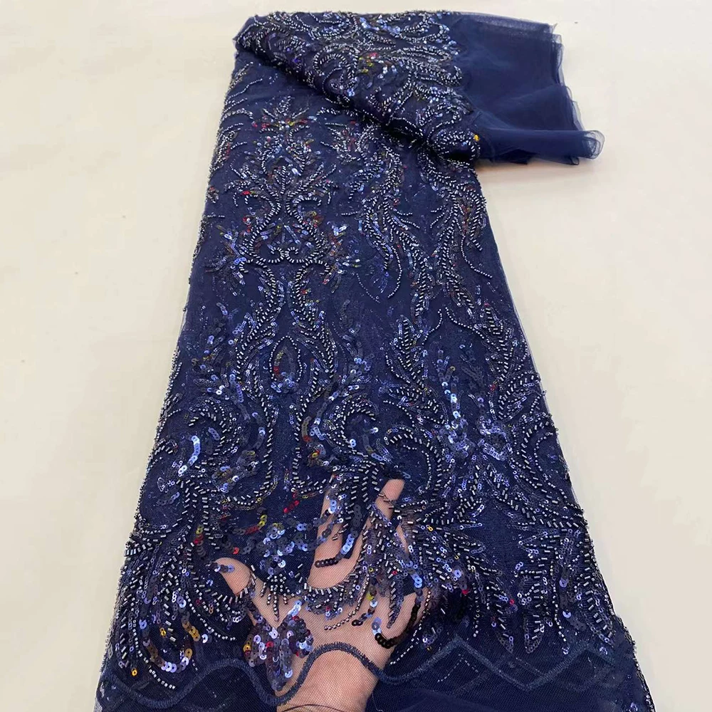 Ladies Handmade Wedding Beads Embroidery Sequins Lace Fabric Luxury Style Wedding Party Occasion Beads Lace Dress
Ladies Handmade Wedding Beads Embroidery Sequins Lace Fabric Luxury Style Wedding Party Occasion Beads Lace Dress