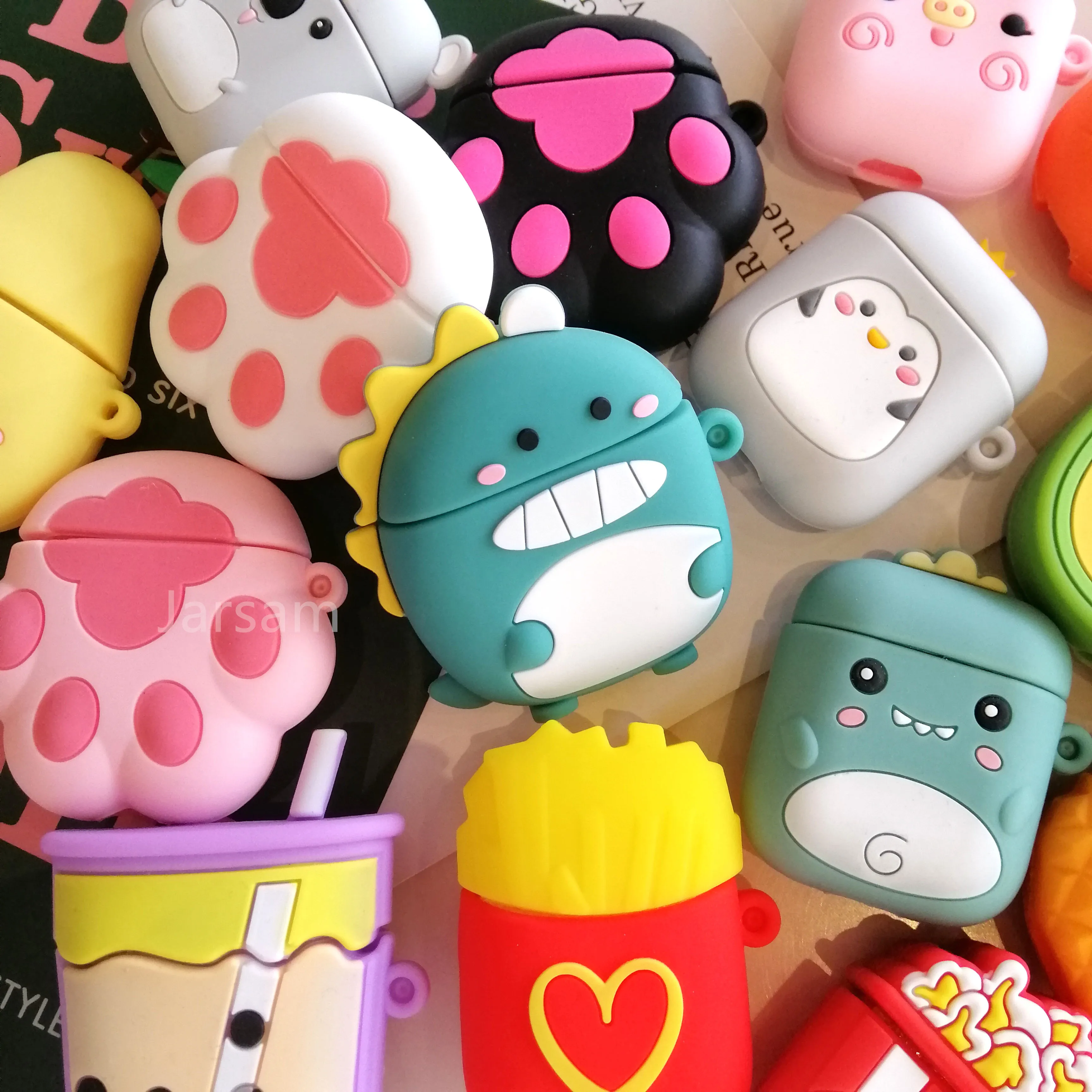 Protective cute For Airpods Case For Airpods Carton Silicone Case For Airpods Case, As shown 
Protective cute For Airpods Case For Airpods Carton Silicone Case For Airpods Case, As shown