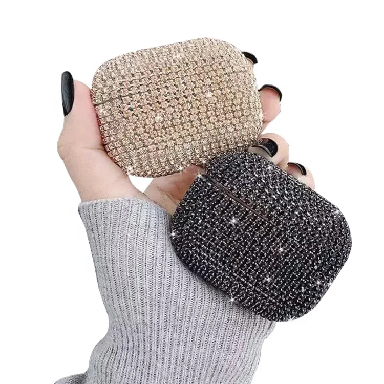 Women Luxury Bling Bling Protective Wireless Earphone Bag Cover Diamond For Airpod Case, As picture
Women Luxury Bling Bling Protective Wireless Earphone Bag Cover Diamond For Airpod Case, As picture