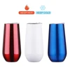 Drinkware Ice Cream Water Cups Travel Tea Mug Wall Wine Tumblers 6 Oz Stainless Steel Vacuum Insulated Coffee Cup With Lid