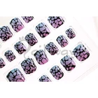 2019SS 24pcs Factory Colorful Irregular shape Kids Nail Art Summer Fresh ABS Material Press on Nail