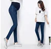 100% Cotton Maternity Jeans Spring Autumn Pregnancy Belly Elastic Thin Trousers Denim Pants for Pregnant Women Plus Size L-5XL