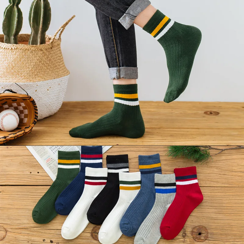 New Arrivel RTS Dropship 100% Cotton Striped Crew colorful Cotton Custom Dress Men Socks sport daily Couples sock, As pictures
New Arrivel RTS Dropship 100% Cotton Striped Crew colorful Cotton Custom Dress Men Socks sport daily Couples sock, As pictures