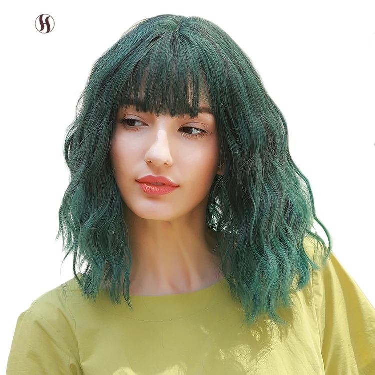 New High-end Listing Short Classic Long Ombre Mix Curly Wave Hair Synthetic Wig With Bangs
New High-end Listing Short Classic Long Ombre Mix Curly Wave Hair Synthetic Wig With Bangs