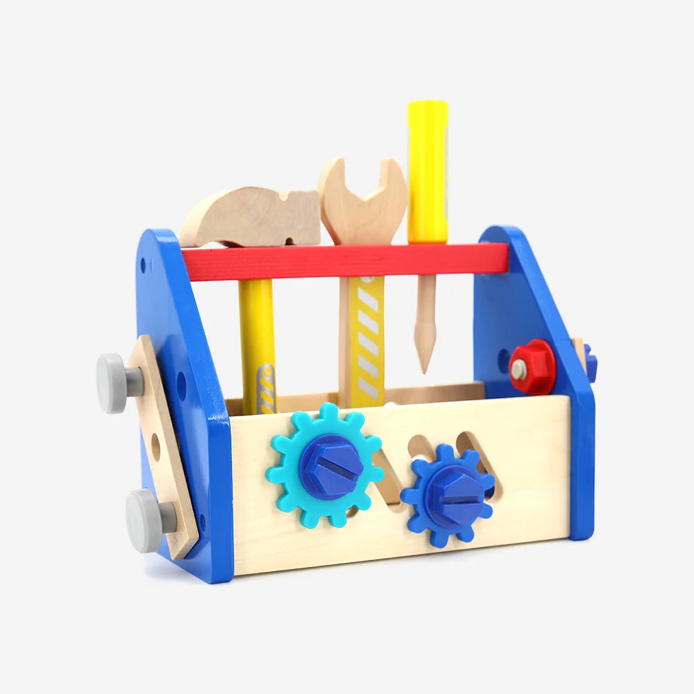 Wooden Workbench Toddler Toys Disassembly Screw Toys Repair Tool Box Kit Tool Set Toy For Kid
Wooden Workbench Toddler Toys Disassembly Screw Toys Repair Tool Box Kit Tool Set Toy For Kid