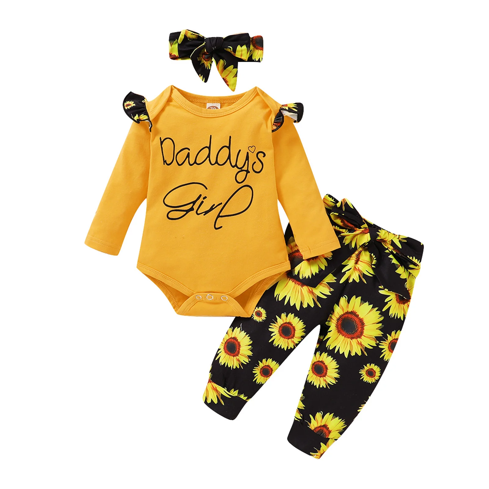 Toddler Baby Girls' Clothing Sets Knitted Rompers+Flower pants+Waistband 3Pcs Newborn Clothes for Spring Fall Infant Girl Outfit, Printed
Toddler Baby Girls' Clothing Sets Knitted Rompers+Flower pants+Waistband 3Pcs Newborn Clothes for Spring Fall Infant Girl Outfit, Printed