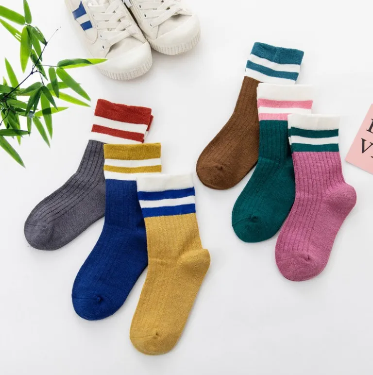 Kids Socks Autumn Spring Stripe Children bamboo Socks School Sport Baby Boys Girl socks, Picture shown
Kids Socks Autumn Spring Stripe Children bamboo Socks School Sport Baby Boys Girl socks, Picture shown