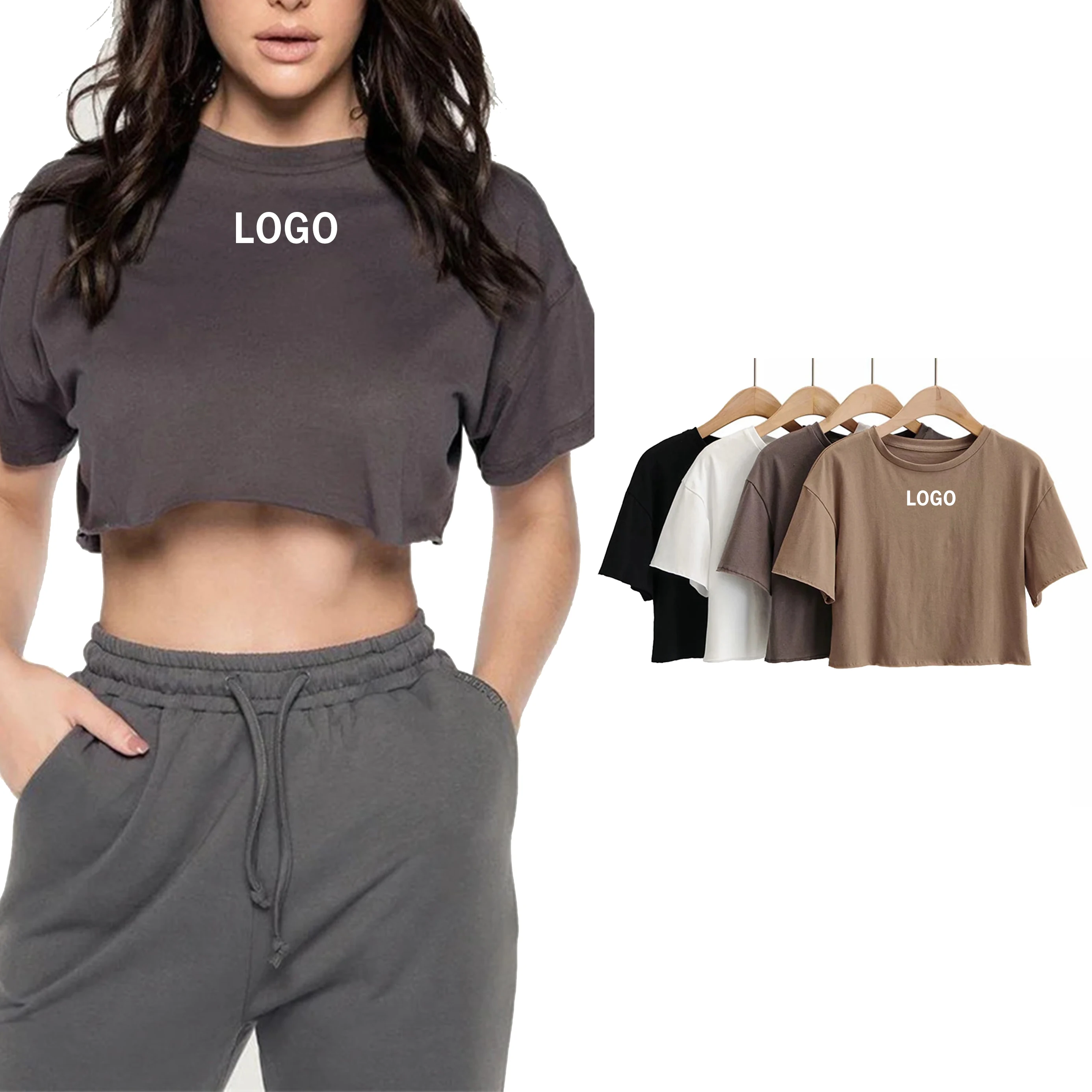 Fashionable custom tshirt OEM Outdoor Wear Shorts Sleeve Round Neck Ladies crop Tops For Sale
Fashionable custom tshirt OEM Outdoor Wear Shorts Sleeve Round Neck Ladies crop Tops For Sale
