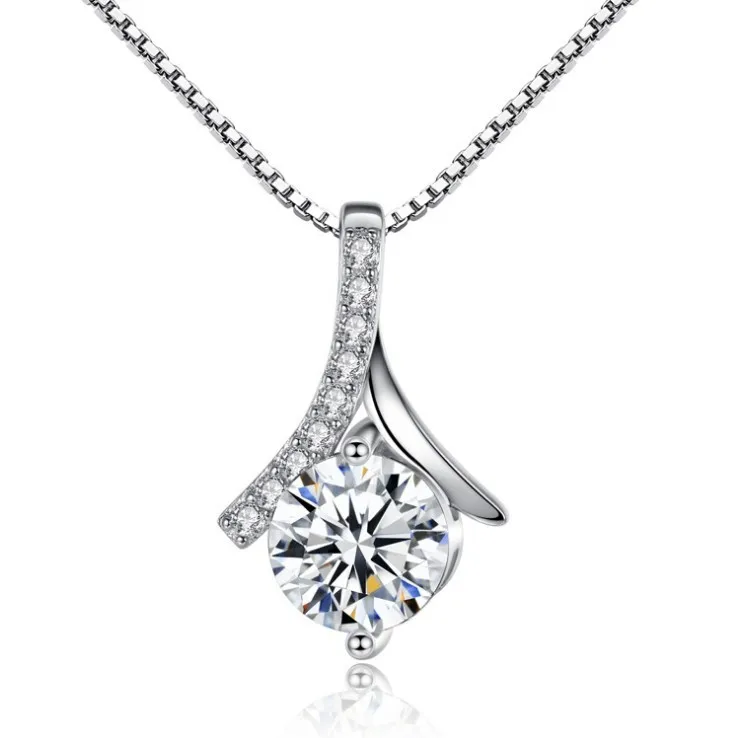 2021 Creative Temperament Jewelry 925 Sterling Silver Inlaid Cubic Zircon with Diamond Pendant Necklace, Gold color
2021 Creative Temperament Jewelry 925 Sterling Silver Inlaid Cubic Zircon with Diamond Pendant Necklace, Gold color