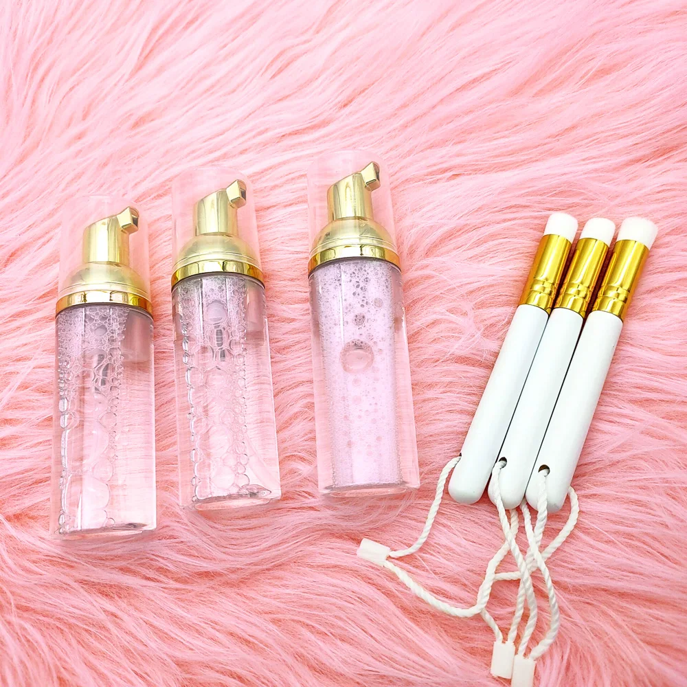 Lash foam shampoo cleanser for eyelash private logo false eyelashes shampoo with brush
Lash foam shampoo cleanser for eyelash private logo false eyelashes shampoo with brush