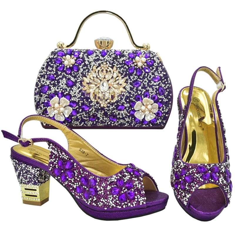 2021 NEW DESIGN shoes woman heels italian shoes and bag set matching african shoes and bag set DXY2106
2021 NEW DESIGN shoes woman heels italian shoes and bag set matching african shoes and bag set DXY2106