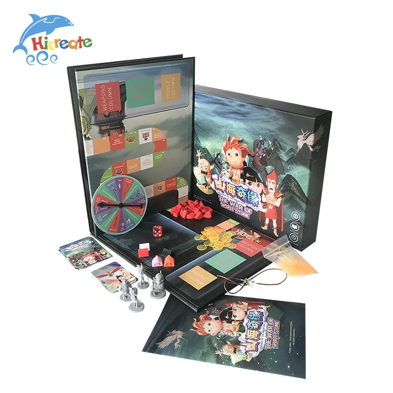 Wholesale Board Games BoardGame Maker Printing Square Card Games Board Game Set For Children
Wholesale Board Games BoardGame Maker Printing Square Card Games Board Game Set For Children