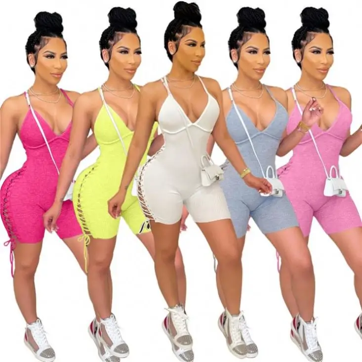 CATHY New Trendy Sexy Spaghetti Strap Jumpsuit 2021 Solid Color Bandage Bodycon Backless Jumpsuits
CATHY New Trendy Sexy Spaghetti Strap Jumpsuit 2021 Solid Color Bandage Bodycon Backless Jumpsuits