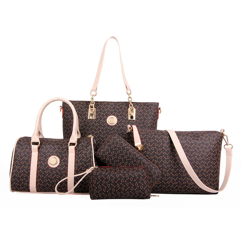 New fashion ladies wallet ladies pars hand set bag women set shoulder tote bags wallets handbags purse and wallet set, As per picture
New fashion ladies wallet ladies pars hand set bag women set shoulder tote bags wallets handbags purse and wallet set, As per picture