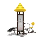 Waist Twister Rowing Machine Abdominal Muscle Plate Adults Steel Combination Outdoor Fitness Equipment