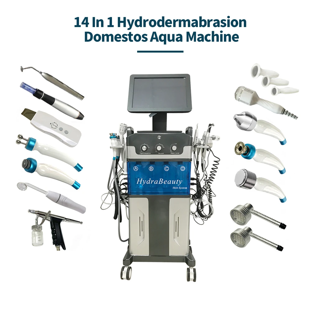 Water Oxygen Dermabrasion Machine HydroDermabrasion Machine 14 in 1 Demoestos aqua Hydro Wonder facial machine
Water Oxygen Dermabrasion Machine HydroDermabrasion Machine 14 in 1 Demoestos aqua Hydro Wonder facial machine