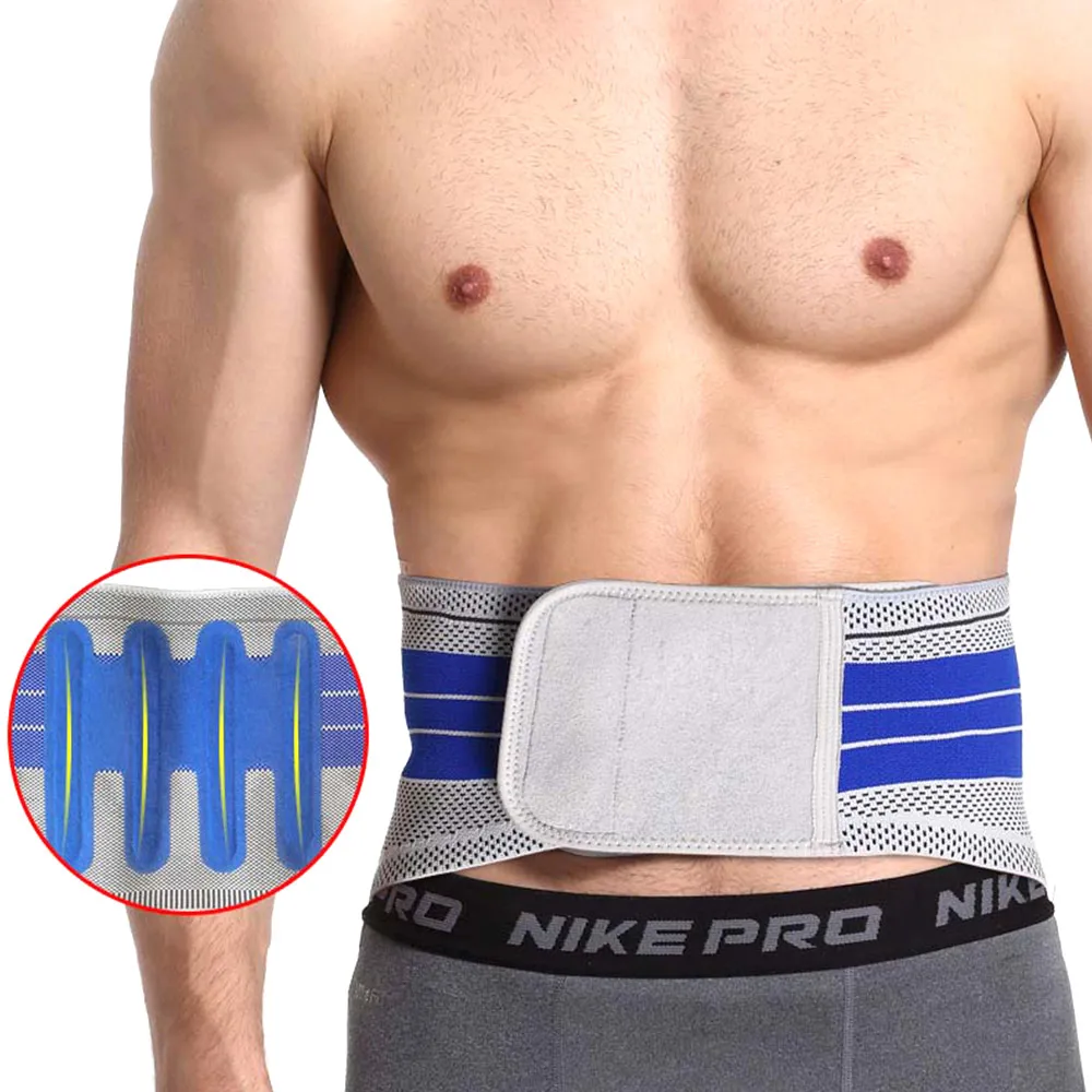 Breathable Back Support Lower Back Lumbar Support Belt Waist Support for Relief Back Pain, Grey
Breathable Back Support Lower Back Lumbar Support Belt Waist Support for Relief Back Pain, Grey