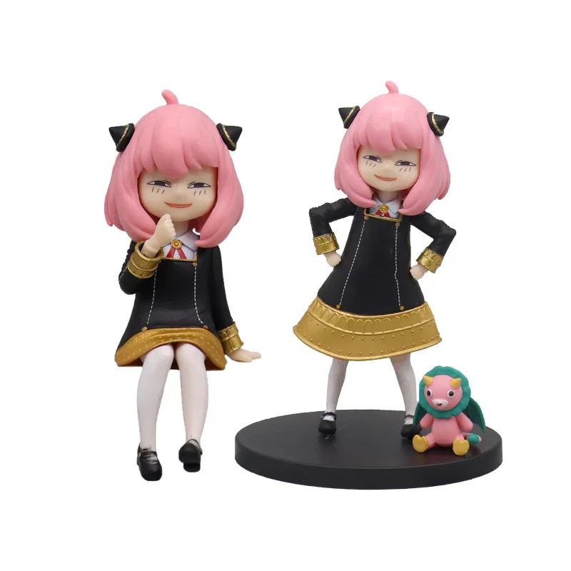 Wholesale Hot Selling Spy X Family Anya Forger Figure With Base Anime Figure Model PVC Toy in Box Packaging For Cartoon Fans
Wholesale Hot Selling Spy X Family Anya Forger Figure With Base Anime Figure Model PVC Toy in Box Packaging For Cartoon Fans