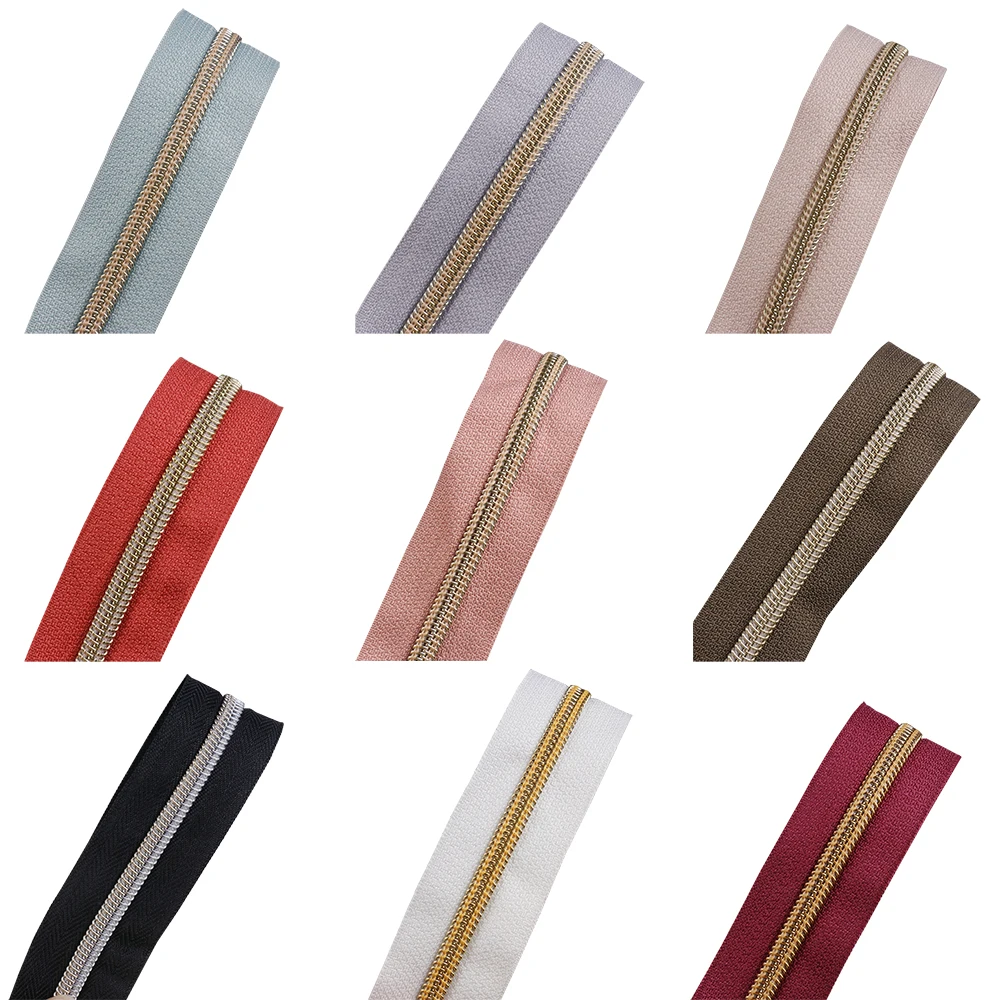 Factory Price Wholesale Electroplating Nylon Zipper Roll 5# 7# Zipper Long Chain For Bags, Customised
Factory Price Wholesale Electroplating Nylon Zipper Roll 5# 7# Zipper Long Chain For Bags, Customised