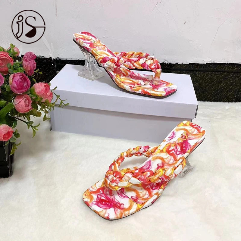 2021 summer fashion women's slippers transparent heel new color slippers slip-on women's slippers, Customized color
2021 summer fashion women's slippers transparent heel new color slippers slip-on women's slippers, Customized color