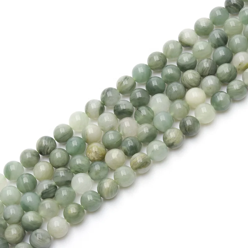 Wholesale High Quality AB Grade Green Rutilated Quartz Round Green Beads, 100% natural color
Wholesale High Quality AB Grade Green Rutilated Quartz Round Green Beads, 100% natural color