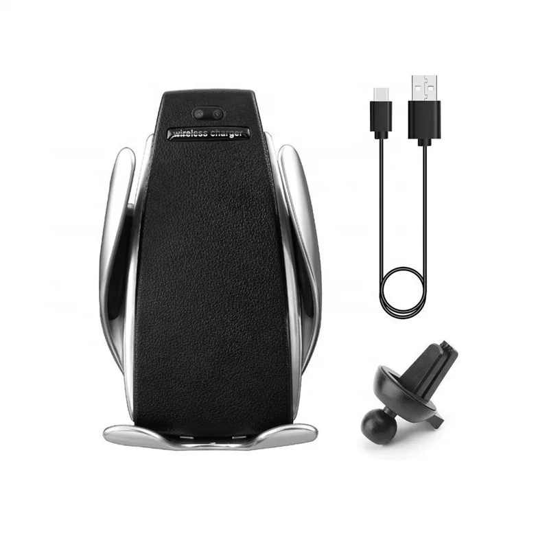LED Sensor S5 Wireless Charger Smart Automatic Clamping Fast Wireless Car Charging Applicable for Air Vent Mount
LED Sensor S5 Wireless Charger Smart Automatic Clamping Fast Wireless Car Charging Applicable for Air Vent Mount