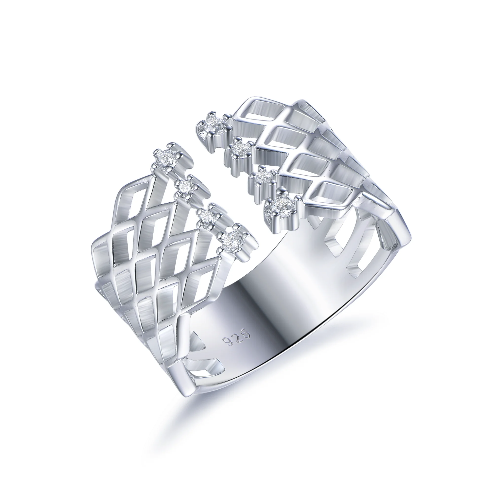 Super Jewelry Fashion Women Wedding Engagement Sterling Silver Rings With High Quality CZ
Super Jewelry Fashion Women Wedding Engagement Sterling Silver Rings With High Quality CZ