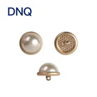 garment types half round buttons from natural pearl plastic pearl for clothes shirt dress metal Buttons