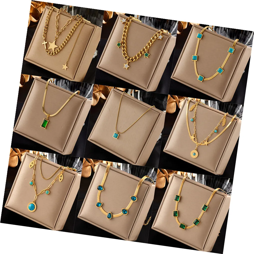 Fashion 18K gold bracelet necklace jewelry sets stainless steel high end women jewelry set
Fashion 18K gold bracelet necklace jewelry sets stainless steel high end women jewelry set