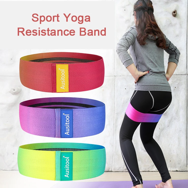 Non Slip Booty Resistance Bands Hip Bands, Women Yoga Legs Butt Fabric Fitness Gym Bands, Green, red, purple
Non Slip Booty Resistance Bands Hip Bands, Women Yoga Legs Butt Fabric Fitness Gym Bands, Green, red, purple