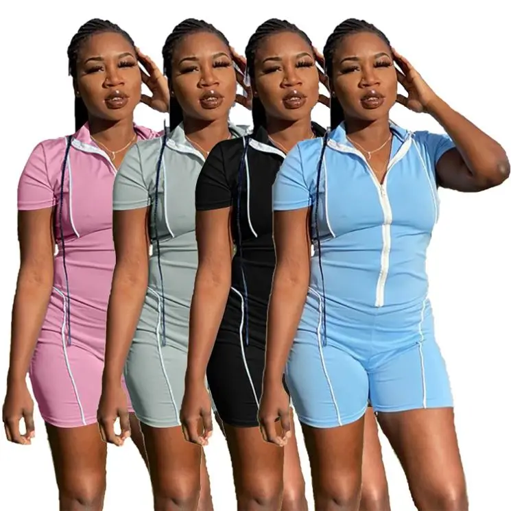 Amazon hot sell New Arrival 2021 Summer Fashion Zipper Casual Bodycon Jumpsuit Women Jumpsuits And Rompers
Amazon hot sell New Arrival 2021 Summer Fashion Zipper Casual Bodycon Jumpsuit Women Jumpsuits And Rompers