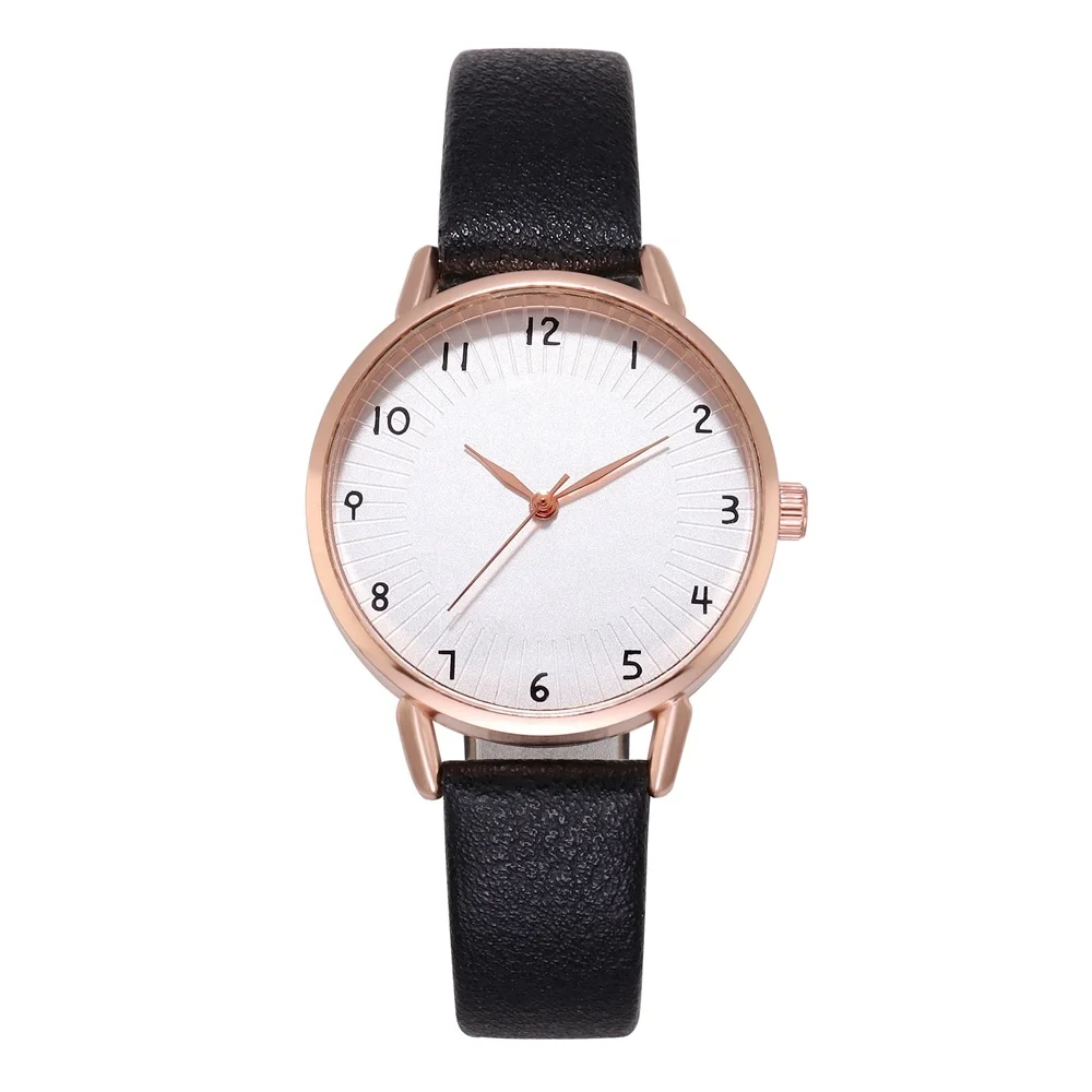 RTS Textured Leather Strap Digital Display Scale Pattern Dial Ladies Quartz Watch, As picture
RTS Textured Leather Strap Digital Display Scale Pattern Dial Ladies Quartz Watch, As picture