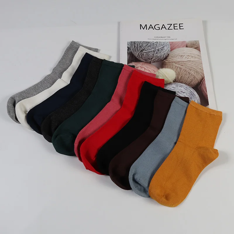 Winter thick bamboo custom breathable casual short plain knitted socks women, Black/white/grey/blue/red
Winter thick bamboo custom breathable casual short plain knitted socks women, Black/white/grey/blue/red