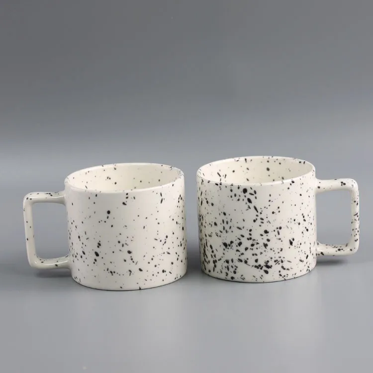 Solhui Ceramic Speckled Coffee Mug Personality Coffee Milk Water Cups 
Solhui Ceramic Speckled Coffee Mug Personality Coffee Milk Water Cups