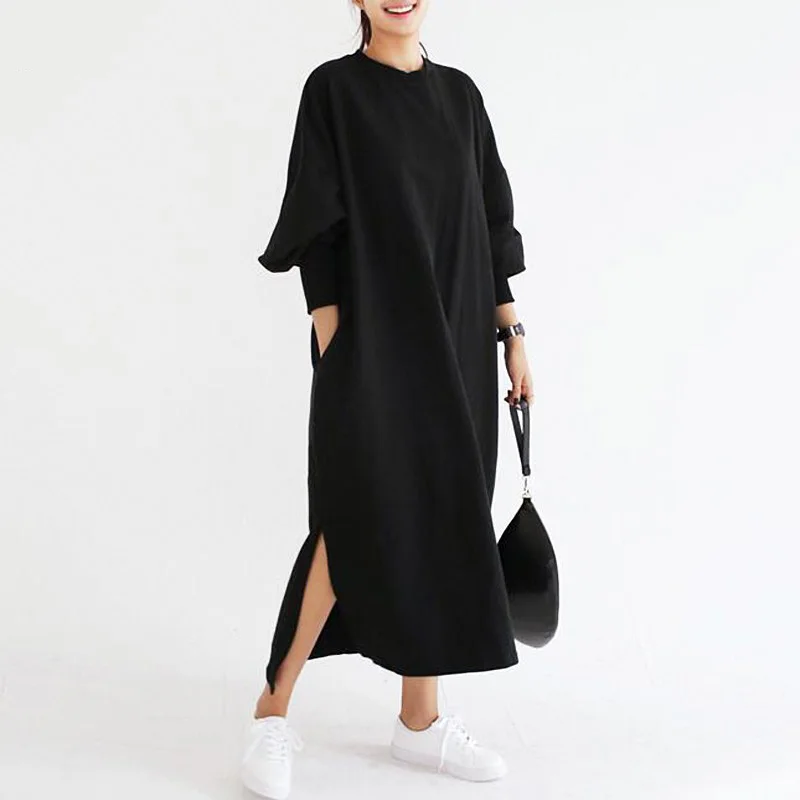 2020 NEW YADI Women Striped Dress Vintage Long Batwing Sleeve O Neck Casual Loose Split Maxi Long Dress Plus Size Vestidos
2020 NEW YADI Women Striped Dress Vintage Long Batwing Sleeve O Neck Casual Loose Split Maxi Long Dress Plus Size Vestidos